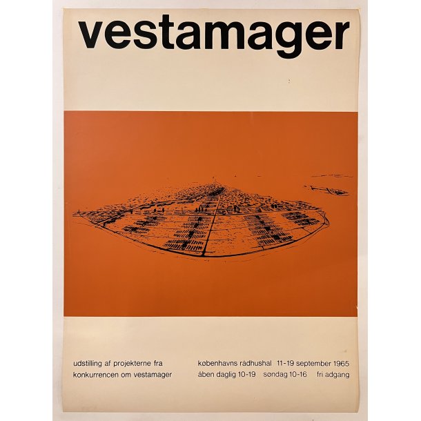 Original Plakat - Vestamager