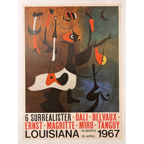 Original Louisiana 1967 Plakat - & Udstilling -