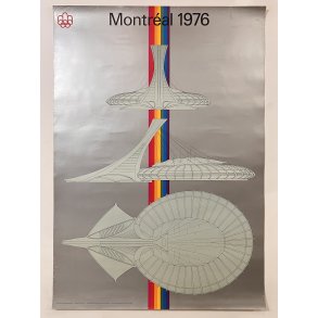 Original OL Montreal 1976 Plakat