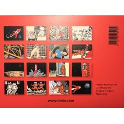 Tintin Postkort Bog - 16 stk Fra Mne albummene