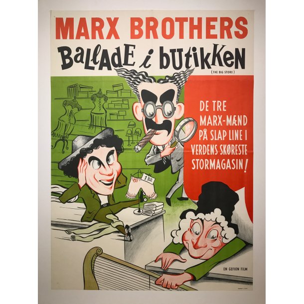 Marx Brothers - Ballade i Butikken