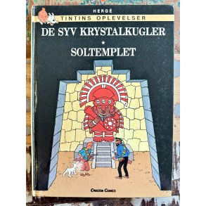 Tintin Dobbeltalbum - De syv krystalkugler & Soltemplet