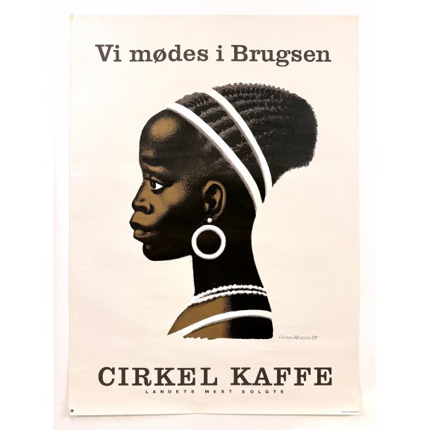 Original Plakat - Cirkel Kaffe 