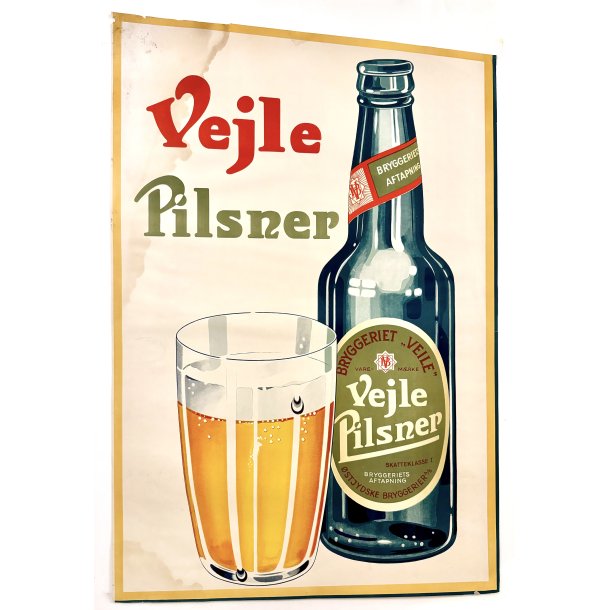 Original Plakat - Vejle Pilsner