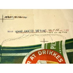 Original Plakat - Ceres Pilsner Flaske