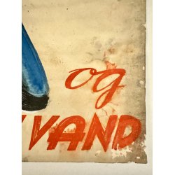 Original Tegning Og Plakat - Forlang Ceres, Drik Jydsk l I Jylland, Drik Ceres 1934