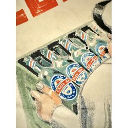 Original Tegning Og Plakat - Forlang Ceres, Drik Jydsk l I Jylland, Drik Ceres 1934