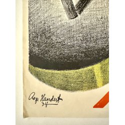 Original Tegning Og Plakat - Forlang Ceres, Drik Jydsk l I Jylland, Drik Ceres 1934