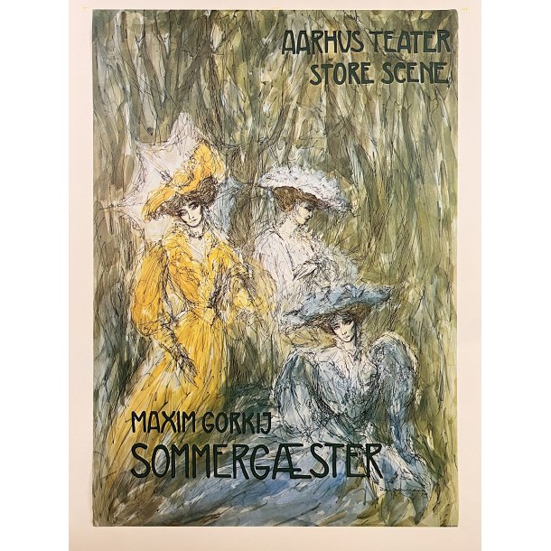 Original Aarhus Teater Plakat - Sommergster