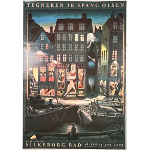 Ib Spang Olsen Plakat - Silkeborg Bad