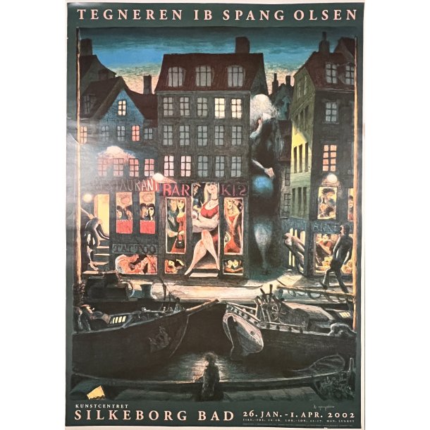 Ib Spang Olsen Plakat - Silkeborg Bad