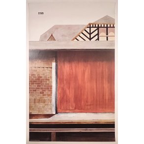 Original Vintage Plakat - DSB, Bent Holstein rsplakat #2