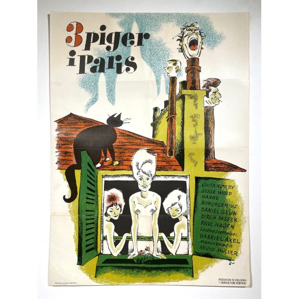 3 Piger I Paris