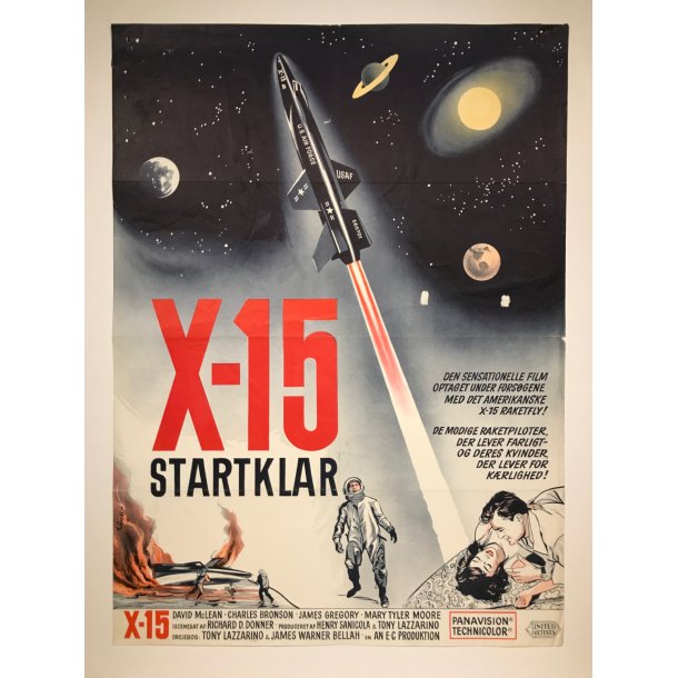 X-15 startklar