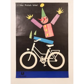 I Like Polish Bike Plakat