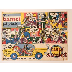 Original Rdet For Strre Frdselssikkerhed Plakat