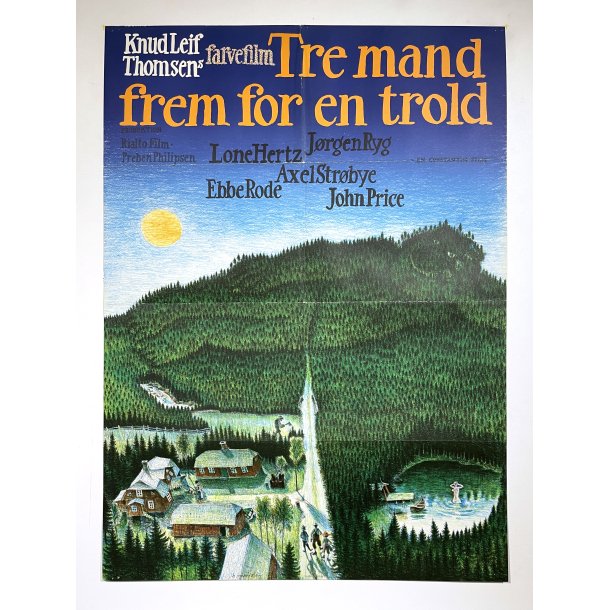 Tre Mand Frem For En Trold