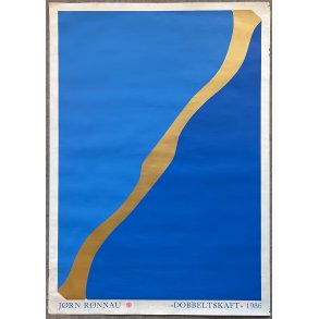 Original Jrn Rnnau Plakat - Dobbeltskaft