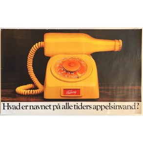 Original Tuborg Squash Plakat