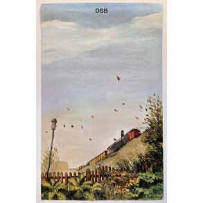 Original Bo Benfils Plakat - DSB