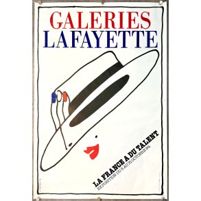 Original Plakat - Galeries Lafayette  France a du talent 1984