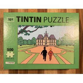 Brugt Tintin Puslespil - Mllenborg - 500 Brikker