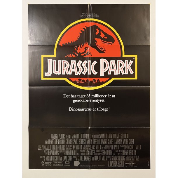 Jurassic Park - 90'erne FilmPlakaten.Com