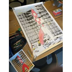 Tintin Plakater til farvelgning