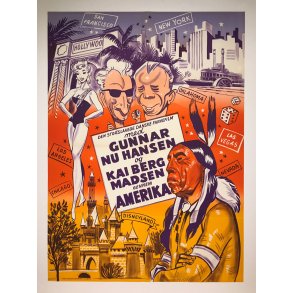 Med Gunnar Nu Hansen Og Kai Berg Madsen Gennem Amerika