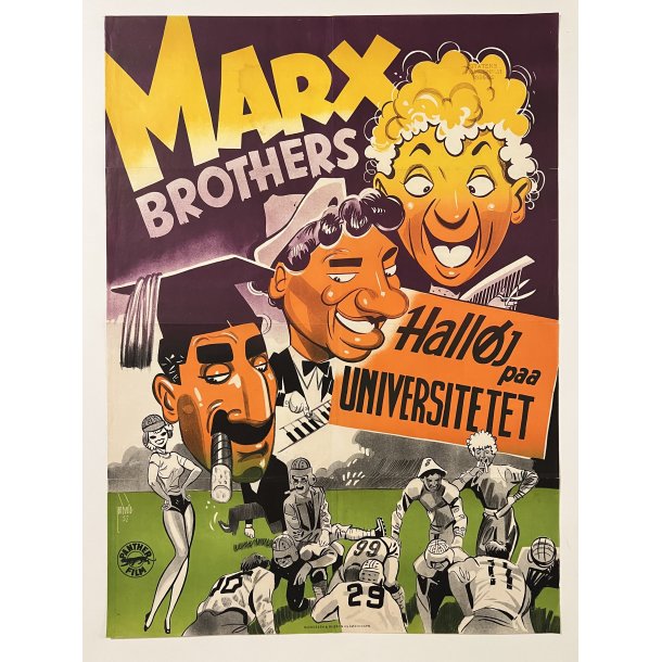 Marx Brothers - Hallj Paa Universitetet