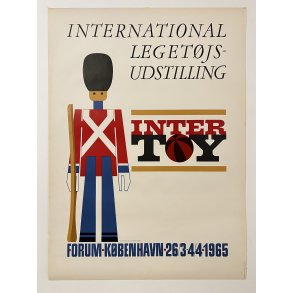 Original Plakat - Kay Bojesen Inter Toy, Forum Kbenhavn
