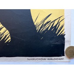 Pas Paa Pigerne - Original Sven Brasch Plakat 1930