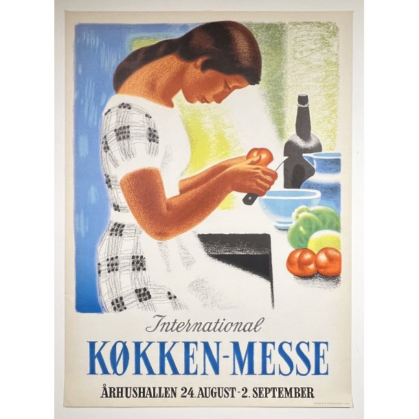 Original Plakat - International Kkken Messe i Aarhushallen