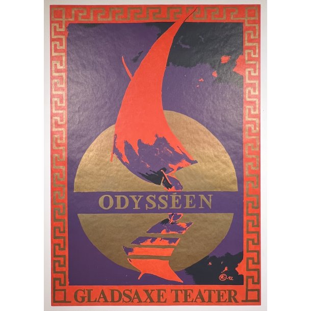 Original Plakat - Odysen, Gladsaxe Teater