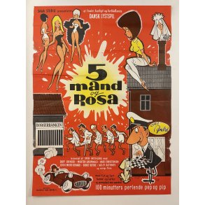 5 Mand Og Rosa