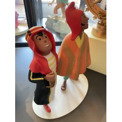 Collectible figurine Tintin, Abdallah and Zorrino 22cm (46015)