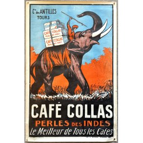 Original Plakat - Caf Collas, Perles Des Indes