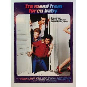 Tre Mand Frem For En Baby