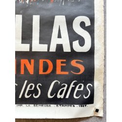 Original Plakat - Caf Collas, Perles Des Indes