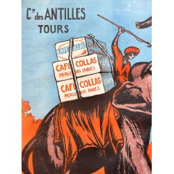Original Plakat - Caf Collas, Perles Des Indes