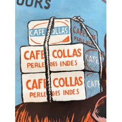 Original Plakat - Caf Collas, Perles Des Indes