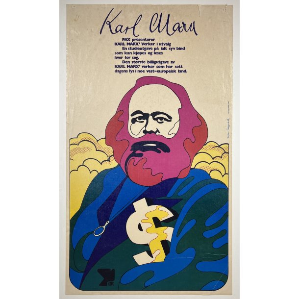 Original Plakat - Karl Marx