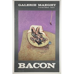 Original Plakat - Francis Bacon, Galerie Maeght