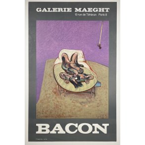 Original Plakat - Francis Bacon, Galerie Maeght