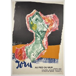 Original Plakat - Asger Jorn, Galerie Jeanne Bucher