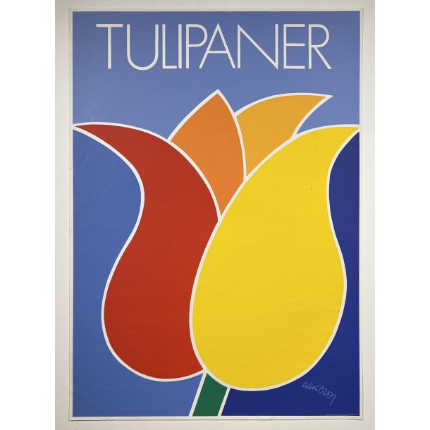 Original Plakat - Per Arnoldi, Tulipaner