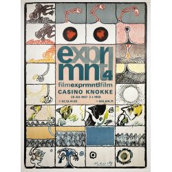 Original Plakat - Alechinsky, Casino Knokke