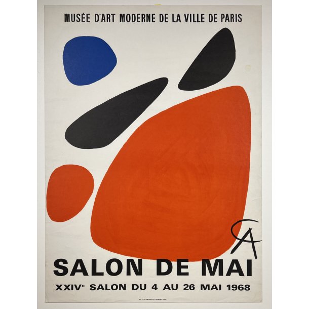 Original Plakat - Alexander Calder, Salon De Mai