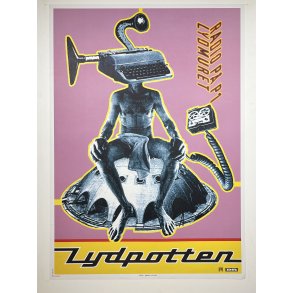 Original Plakat - Lydpotten, Radio p P1