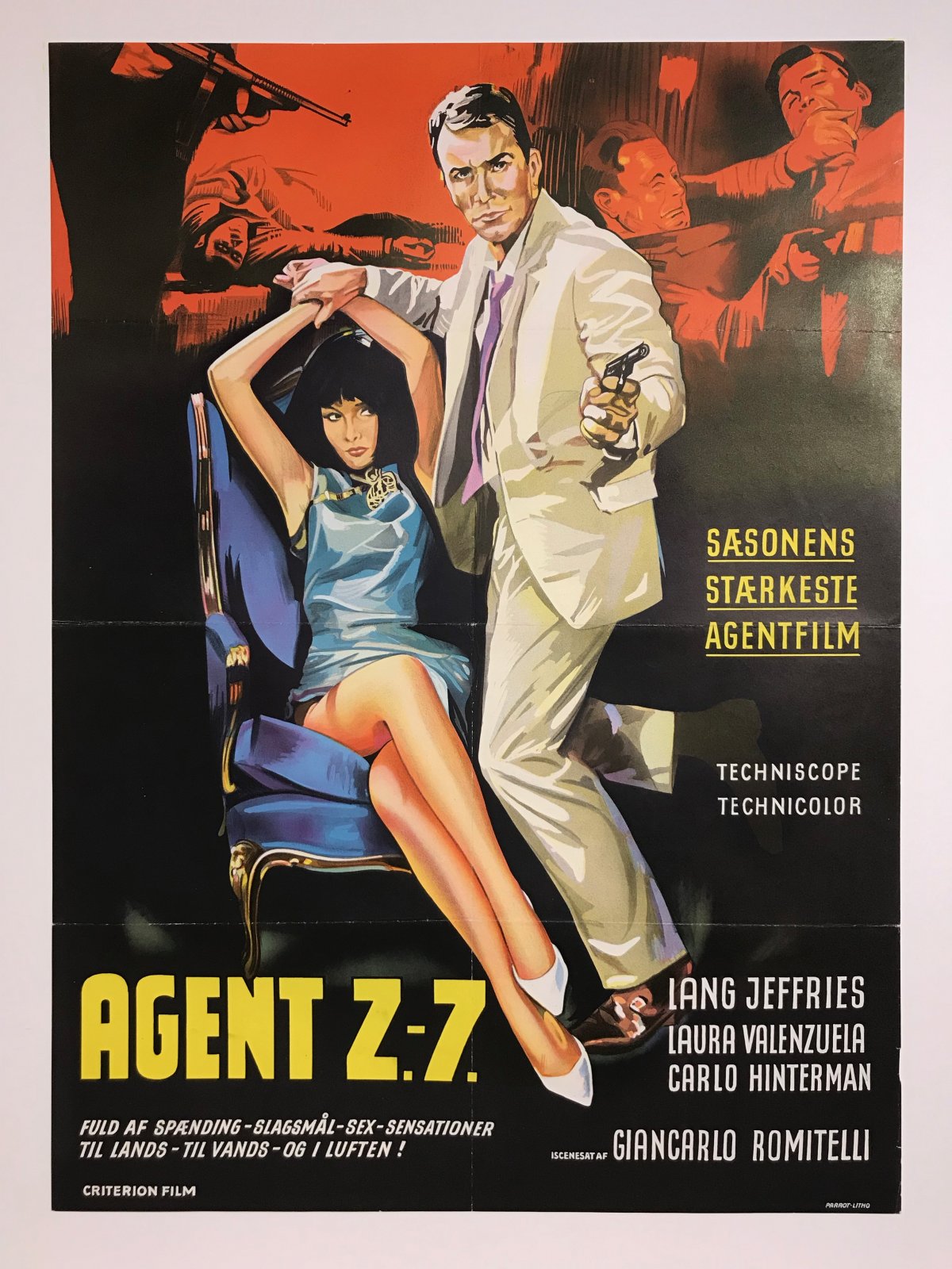 Agent Z.-7. - Action - Tintin & FilmPlakaten
